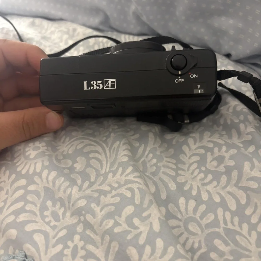 Nikon AF Black and Red Camera